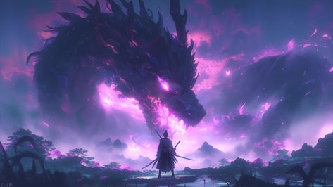 Fantasy Samurai Vs Purple Fire Dragon Live Wallpaper Pc Live Wallpaper, 3d Wallpaper Live, Goku Ultra Instinct Wallpaper, Cool Wallpapers For Laptop, 3d Wallpaper For Pc, Animated Wallpaper For Pc, Fantasy Samurai, 3d Animation Wallpaper, Anime Computer