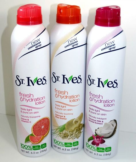 St. Ives® Fresh Hydration Lotion Spray via @BlushingNoir #giveaway #spon #stives Spray Skincare, Our Lady Of Mount Carmel, Mount Carmel, Spray Lotion, Good Skin Care, Beauty Tips For Glowing Skin, Lots Of Makeup, Art Hair, Beauty Therapy