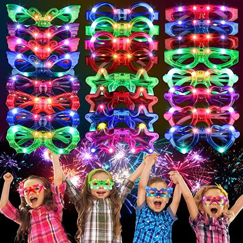 Cheap Anti-reflective Sunglasses For Party, Fun Customizable Sunglasses For Party, Party Sunglasses With Anti-reflective Glass, Fun Anti-reflective Party Sunglasses, Glow In The Dark Sunglasses, Glow Glasses, Light Up Glasses, Wedding Favors Sunglasses, Led Sunglasses