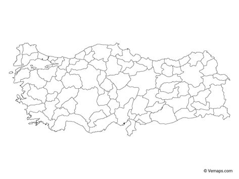 Map Of Turkey, Missions Conference, Turkey Map, Map Png, Map Tattoos, Map Outline, Site Analysis, Map Vector, Map Design