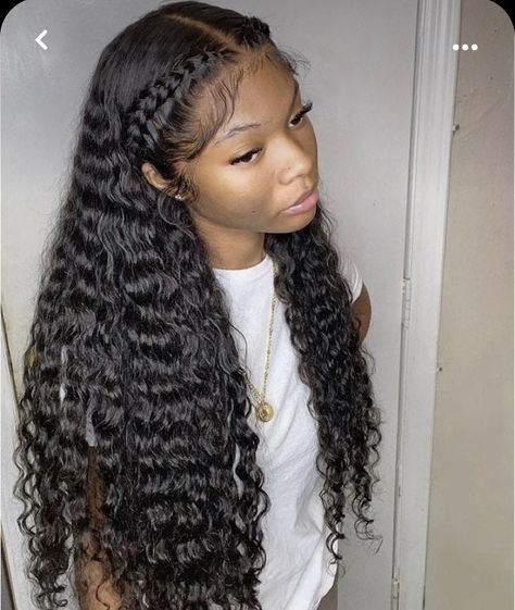 Wigs Wet And Wavy, Hd Lace Wig, Hair Wigs For Black Women, Natural Human Hair, Deep Wave Hairstyles, Curly Human Hair Wig, Deep Curly, Frontal Wig, Hair Quality