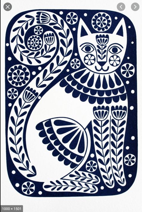 Frida Art, Arte Folk, Lino Art, Folk Art Flowers, Linocut Art, Scandinavian Folk Art, Next Tattoo, Celebrity Tattoos, Scandinavian Art