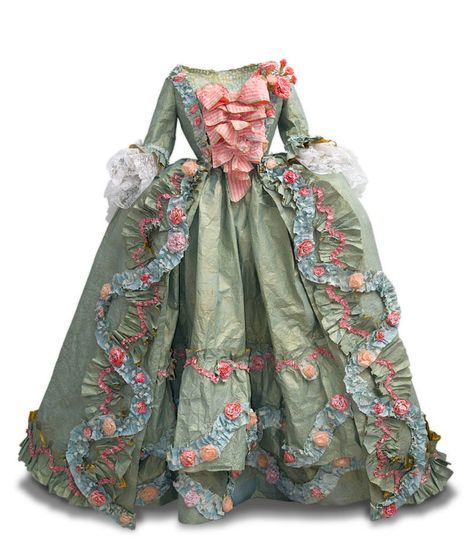 Poem Inspo, Istoria Modei, 1700 Fashion, Rococo Dress, 18th Century Dress, Rococo Fashion, 18th Century Clothing, Century Dress, Paper Dress