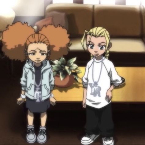 Jazmine Boondocks Pfp, Jasmine Boondocks Pfp, Cindy Boondocks Pfp, The Boondocks Oc, Riley X Cindy, Boondocks Costume, Jasmine And Huey, Jasmine Boondocks, Cindy Boondocks