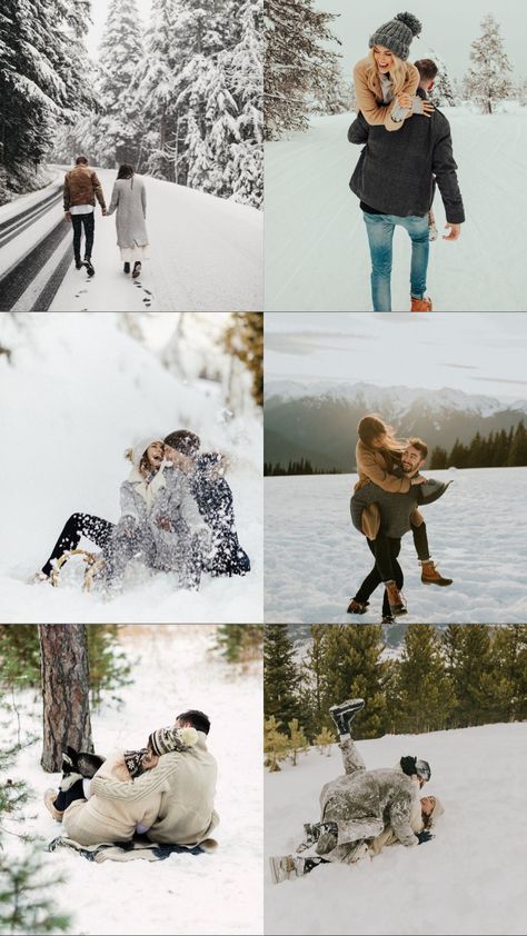 Pre Wedding In Snow, Winter Prenup Photoshoot, Snow Photography Couples, Snowy Family Pictures, Snow Couple Photoshoot, Winter Wonderland Photoshoot, Winter Couple Photoshoot, Winter Couple Pictures, Couple Photography Winter