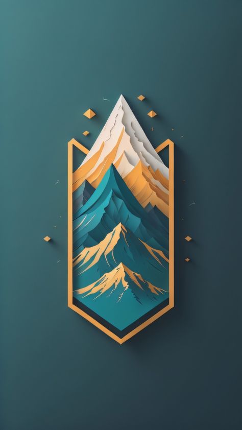 Graphic Wallpaper Iphone, Minimal Mountain, High Quality Wallpaper, Look Wallpaper, Logo Animal, Iphone Dynamic Wallpaper, Beast Wallpaper, Clever Tattoos, Quality Wallpaper