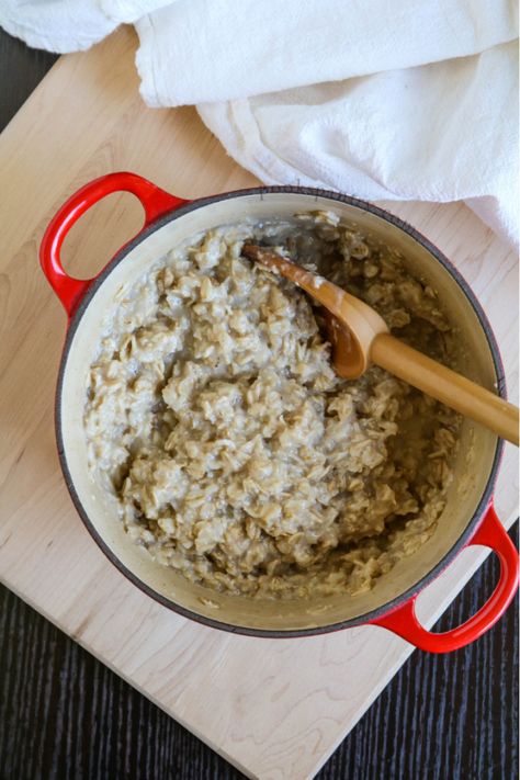 Oatmeal For Dogs, Making Oatmeal, How To Make Porridge, Dog Breakfast, Pantry Recipe, Oatmeal How To Make, Make Oatmeal, Old Fashioned Oatmeal, Cooking Oatmeal