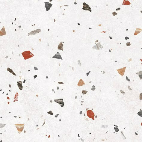 Terrazzo Texture Seamless, Terrazo Tile, Terazzo Floor, Vintage Tegel, Terrazzo Texture, Johnson Tiles, White Bathroom Designs, White Terrazzo, White Bathroom Tiles