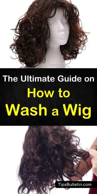 Step-by-step tutorials on how to wash a wig. Whether your wig has curls or is straight, is blond or light browns, learn how to get it clean with shampoos and other natural products. Learn how to make curls and style your hair with these lessons. #washing #cleanwig #wigs #stylewigs Baldy Lox Wigs, Curly Wig Maintenance Tips, Washing Wigs How To, How To Wash A Synthetic Wig, How To Wash Synthetic Wigs, How To Wash A Wig, Wig Hacks, Wig Maintenance, Styling Wigs