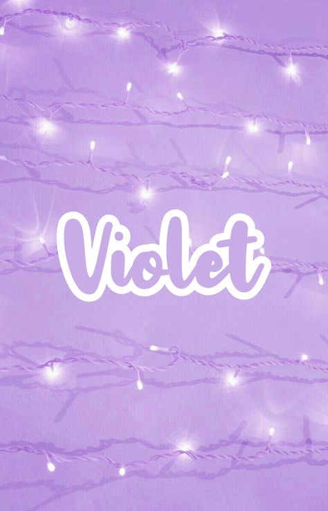 Pin for Violet <3 Violet Name Aesthetic, Violet Name, Your Name Wallpaper, Pretty Wallpaper Ipad, Jelly Wallpaper, Aesthetic Fonts, Wallpaper Ipad, Name Wallpaper, Preppy Wallpaper