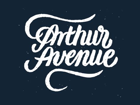 Arthur Avenue Logo Creative Professional, Global Community, Typography, Logo Design, ? Logo