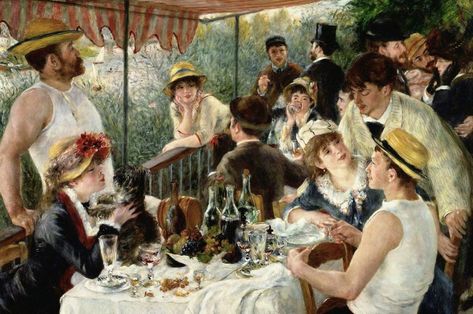 Luncheon Of The Boating Party, August Renoir, Impressionism Monet, Renoir Paintings, Auguste Renoir, Paintings Famous, Pierre Auguste, Impressionist Artists, Pierre Auguste Renoir