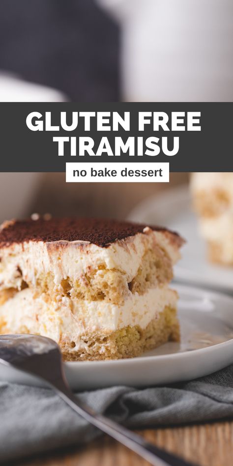 Gluten Free Tiramisu Recipe, Rustic Italian Dinner, Dessert Recipes Gluten Free, Gluten Free Sponge Cake, Italian Dessert Recipes, Gluten Free Tiramisu, Coffee Liquor, Cookies Sans Gluten, Gluten Free Cake Recipe