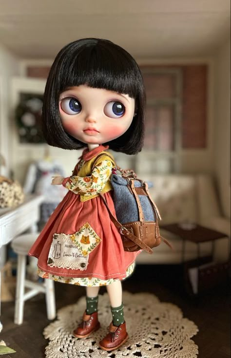 Kitsch Fashion, Blythe Pattern, Dolly World, Mini Shoes, Christmas Elf Doll, Doll Tattoo, Dolly Doll, Mermaid Artwork, Blythe Doll Dress