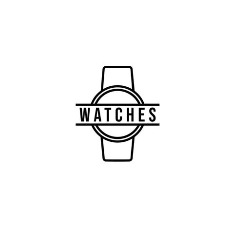 Watch classic line luxury logo icon design Logo Icon Design, Watch Luxury, Logo Icon, Luxury Logo, Classic Watches, Logo Icons, Icon Design, Vector Art, For Free