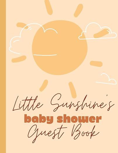 Little Sunshine’s Baby Shower Guest Book with Gift Tracker and Pages for Memories and Photos: Mountain, Mother: Amazon.com: Books Gift Tracker, Baby Shower Guest Book, Baby Shower Guest, Guest Book, Baby Shower, Shower, Free Shipping, Books, Gifts