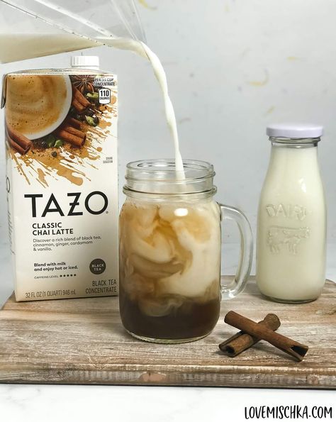 Chai Tea Latte Concentrate Recipe, Chi Tea Latte Recipe, Starbucks Iced Chai Tea Latte Recipe, Vanilla Chai Tea Latte Recipe, Iced Chai Latte Starbucks, Chia Tea Latte Recipe, Chai Tea Concentrate Recipe, Starbucks Chai Tea Latte Recipe, Starbucks Iced Chai