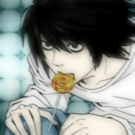 L Deathnote, L Icon, L Anime, L Lawliet, Little Doodles, Mia 3, Handsome Anime Guys, All Anime, Art Reference Photos