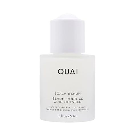 OUAI Scalp Serum - Balancing and Hydrating Serum with Red Clover Extract, Siberian Ginseng and Peptides for Thicker and Fuller-Looking Hair - Paraben, Phthalate and Sulfate Free Scalp Care (2 Fl Oz) Ouai Volume Spray, Siberian Ginseng, Earthy Fragrance, Red Clover, Scalp Serum, Scalp Oil, How To Get Thick, Fresh Hair, Hair Starting