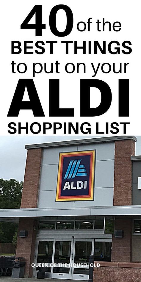 Aldi Shopping List, Homemaking Skills, Aldi Meal Plan, Aldi Shopping, Best Things To Buy, Saving Money Frugal Living, Homemaking Tips, Money Frugal, Family Meal Planning