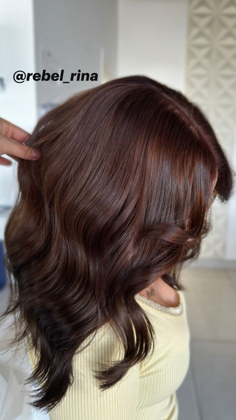 Using Igora royal 5-6 , 5-7 Color Inspo, Hair Inspo Color, Brunette Hair, Brunette Hair Color, Chocolate Brown, Hair Inspo, Hair Color, Hair Styles, Hair