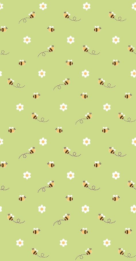 Cartoon Bee Wallpaper, Bee Wallpaper Cute, Bumble Bee Wallpaper Iphone, Bumble Bee Phone Wallpaper, Bee Background Iphone Wallpapers, Cute Bee Background, Mellow Wallpapers, Bumble Bee Background, Bee Wallpaper Aesthetic