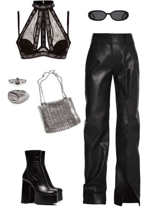 Maneskin Inspired Outfit, Maneskin Concert Outfit Ideas, Maneskin Concert Outfit, Maneskin Concert, Unique Summer Outfits, Outfit Polyvore, Concert Outfit Ideas, Purple Fits, Fits Inspo