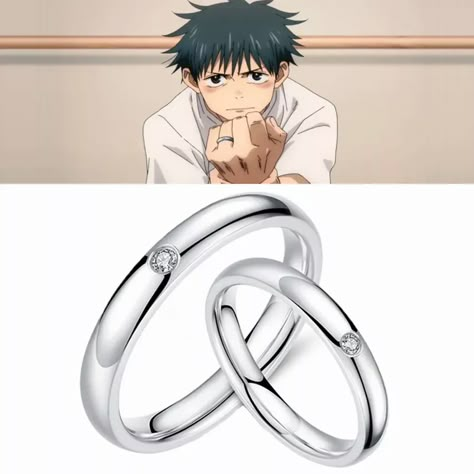 Jujutsu Kaisen Yuta Okkotsu, Jujutsu Kaisen Yuta, Yuta Okkotsu, Anime Jujutsu Kaisen, Anime Jewelry, Anime Accessories, Cosplay Props, Matching Rings, Rings For Girls