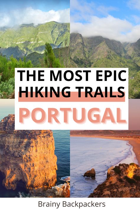 11 Spectacular hikes in Portugal you can't miss! - Brainy Backpackers Things To Do In Portugal, Best Places In Portugal, Portugal Vacation, Places In Portugal, Portugal Travel Guide, Visit Portugal, Portugal Travel, Spain And Portugal, Useful Tips