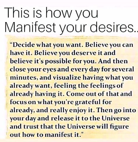 Desires Quotes, Spiritual Manifestation, Manifestation Law Of Attraction, Manifestation Affirmations, Abraham Hicks, Manifestation Quotes, Success Mindset, Subconscious Mind, How To Manifest