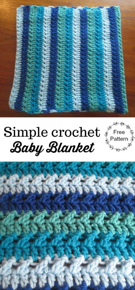 Crochet Patterns | Traverse Bay Crochet Boy Crochet Blanket Patterns, Easy Crochet Baby Blanket For Beginners, Simple Crochet Baby Blanket, Change Colors In Crochet, Shrug Crochet, Zig Zag Crochet, Crochet Baby Blanket Beginner, Crazy Crochet, Crocheted Blankets