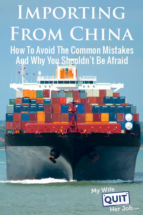 Most people who start their own ecommerce stores are often hesitant to import their goods from overseas. And their fear is understandable. After all when you're dealing with a vendor that is over ten thousand miles away, every little bit of miscommunication is magnified by 10X. And if you factor in the language and cultural barriers, it can be quite intimidating to pay a large sum of cash to someone in a completely different country.  But the reality is that importing goods from China or any for Importation Business, Import Business, Entrepreneur Ideas, Quitting Job, Online Business Opportunities, Ecommerce Business, Import From China, Business Help, E Commerce Business