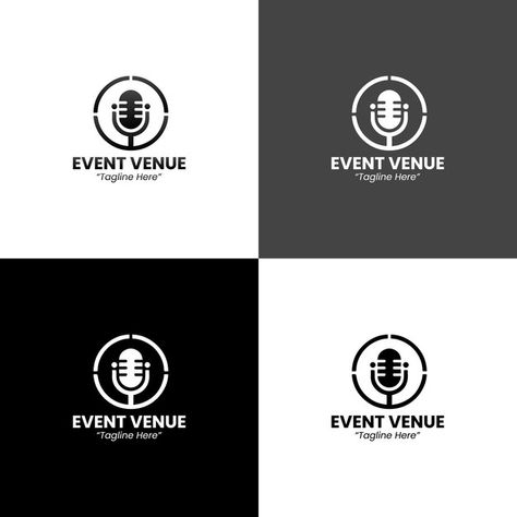 Venue Logo, Party Logo, Event Venues, Premium Vector, Graphic Resources, ? Logo