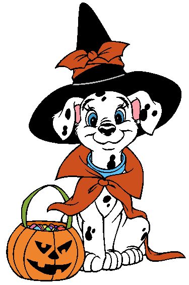 Free Disney Halloween Cliparts, Download Free Clip Art, Free Clip Art on Clipart Library Dalmatian Halloween, Halloween Yard Art, Halloween Clips, Halloween Rocks, Dalmatian Dog, Disney Dogs, Halloween Painting, Disney Favorites, Halloween Drawings