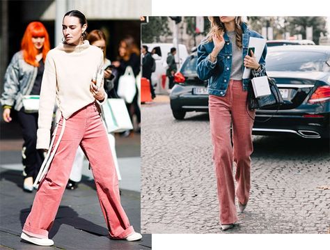 Tendencias AW17: the pink pana show Fall Wardrobe, Khaki Pants, Zara, Dior, Wardrobe, My Style, Pants, Clothes For Women, Pink