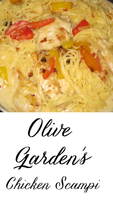 Emily Kate: Olive Garden's Chicken Scampi! Olive Garden Chicken Scampi, Copycat Meals, Copycat Olive Garden Chicken, Chicken Scampi Recipe, Olive Garden Chicken, Chicken Scampi, Chicken Receipes, Restaurant Inspired Recipes, Scampi Recipe