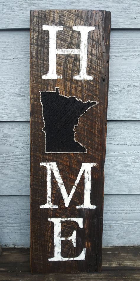 Minnesota Decor, Cricut Signs, Board Crafts, Minnesota Home, Staff Appreciation, Dear Future, Home Sign, Diy Crafts For Gifts, Front Door Decor