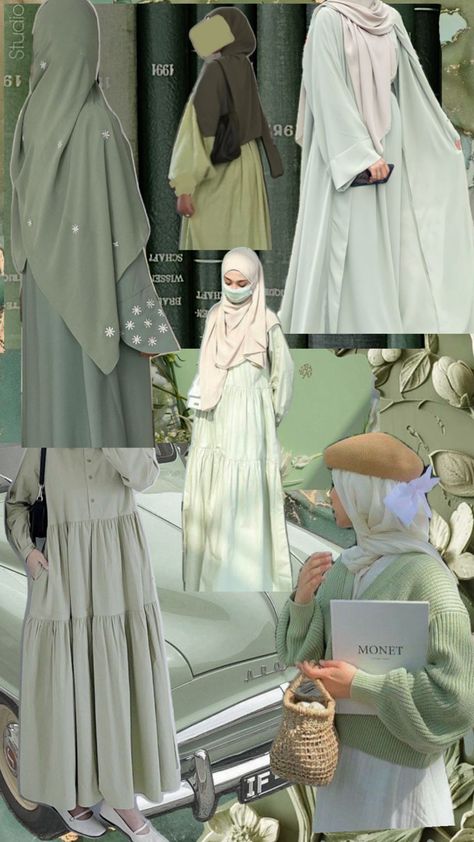 Sage green , hijab sage green  girl, green aesthetic, Muslim girl, Muslim wallpaper , sage green wallpaper, hijab inspiration, Islamic attire, hijab tutorial, hijab fashion , fashion ,Muslim fashion Sage Green Hijab, Aesthetic Muslim Girl, Wallpaper Sage Green, Aesthetic Outfits Hijab, Green Hijab, Girl Muslim, Hijab Inspiration, Sage Green Wallpaper, Tutorial Hijab