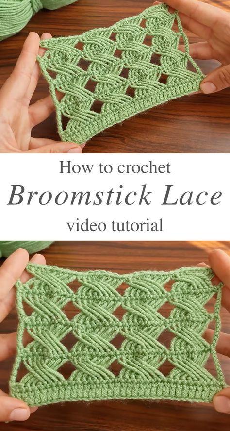 Broomstick Lace Variation: Exploring the Elegance of Crochet - CrochetBeja Unusual Crochet, Broomstick Lace Crochet, Crochet Cowls, Broomstick Lace, Large Knitting, Crafts Crochet, Crochet Pillow Cover, Pineapple Crochet, Crochet Lace Pattern