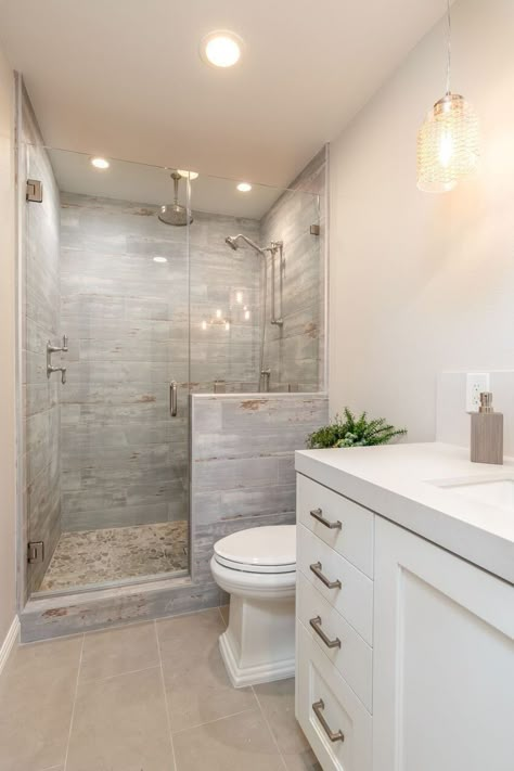 Restroom Remodel, Small Full Bathroom, Modern Bathroom Renovations, Full Bathroom Remodel, Small Bathroom Renovations, Bathroom Shower Design, Decor Baie, Bathroom Redesign, Bathroom Tile Designs