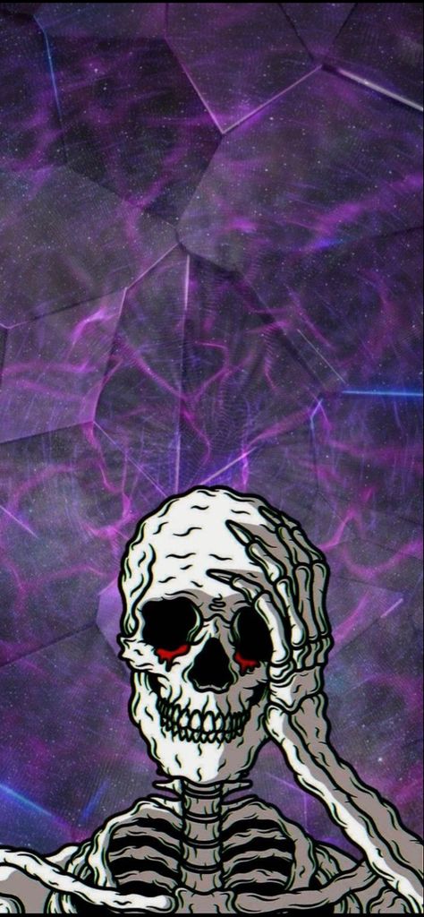 Esqueleto Wallpaper, Rock In Roll, Edgy Wallpaper, Wallpaper Iphone, Just Love, Skeleton, Iphone, Purple