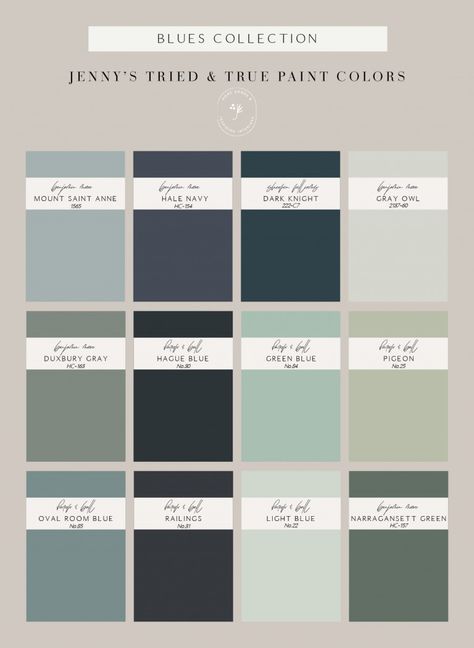 Gallery Wall Tutorial, Paint Color Pallets, Jenny Komenda, Picture Arrangements, Tiny Office, William Black, Oak Trim, Favorite Paint Colors, Trial And Error