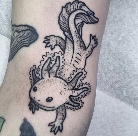 Human Tattoo, Axolotl Tattoo, Ferret Tattoo, Arte Hippy, Bold Illustration, Science Tattoos, Optical Illusion Tattoos, Illusion Tattoos, Wrist Tattoo Designs