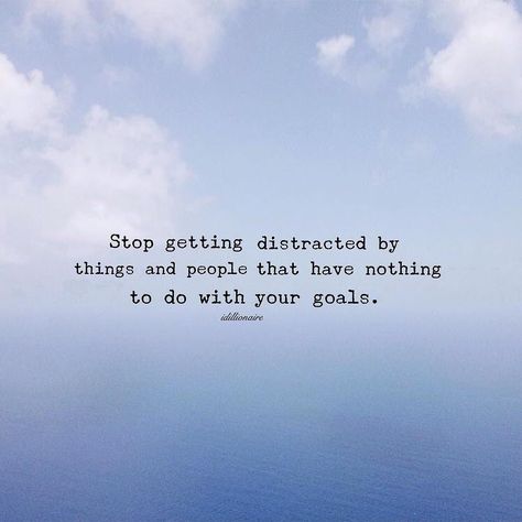 When you give up on distractions you start to realize how much precious time you have to build the best version of yourself. No decision will pay off more than prioritizing your life and giving extreme focus and energy to the things with the highest return. When you're doing the self work you have to eliminate things that are keeping you blind from your truth. You can't be afraid of rebirth. You have to let go and be hungry for change.  Distractions:  There's just too many distractions going... Stop Getting Distracted, Idil Ahmed, Seeking Peace, How To Be Happy, Moving On Quotes, Quotes Of The Day, Quotes About Moving On, Change Is Good, You Gave Up