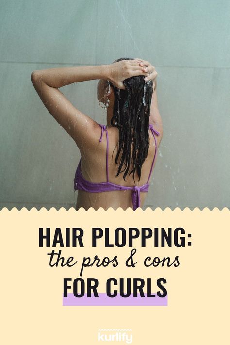 Plopping Hair, Plopping Curly Hair, Hair Plopping, Dutch Lifestyle, Frizz Free Curls, Overnight Hairstyles, Air Dry Hair, Curly Girl Method, Beautiful Curls