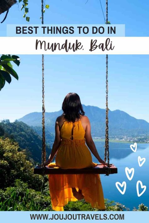 7 Best Things to do in Munduk, Bali - jou jou travels Munduk Bali, Waterfall Pictures, Italy Hotels, Travel Guide Book, Travel Checklist, Travel Brochure, Solo Female Travel, Bali Travel, Calm Water