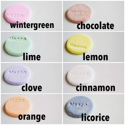 Guide to the Necco Flavors Necco Wafers, Old Candy, Penny Candy, Visit Maine, Candy Recipes Homemade, Thanks For The Memories, Vintage Candy, Homemade Candies, Vintage Memory