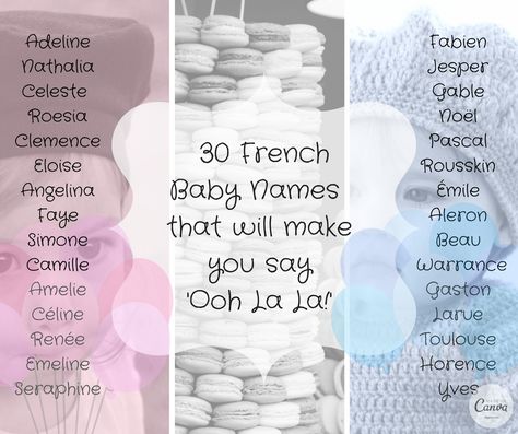 Beautiful French Names. French Names Male, French Names Female With Meaning, Beautiful French Names With Meaning, French Names And Meanings, French Boys Names, Male Names, French Names, French Baby Names, Baby Name List