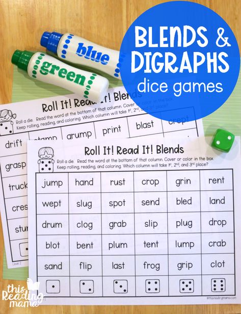 If your learner is working on blends or digraphs, you’ll want to grab a copy of these free phonics dice games for blends & digraphs. *This post contains affiliate links. **The free download can be found at the END of this post. A little background… My daughter, now in 2nd grade, went to a part-time school ... Read More about Phonics Dice Games for Blends and Digraphs Phonics Blends Free Printables, Decoding Games, Phonics First Grade, Phonics First, Digraphs Activities, Blends Activities, Phonics Blends, Reading Strategy, Phonics Free