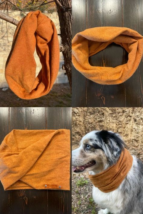 Dog Infinity Scarf, Scarves For Dogs, Scarf For Dogs, Dog Scarf Pattern, Dog Scarf, Dog Jersey, Flannel Scarves, Jersey Scarf, Pet Boutique